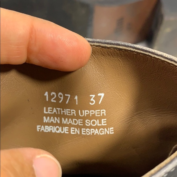 Pertini leather buckle boots size 37 - Picture 7 of 10